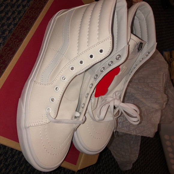 VANS Sk8-Hi True White Size 11 - Picture 10 of 16